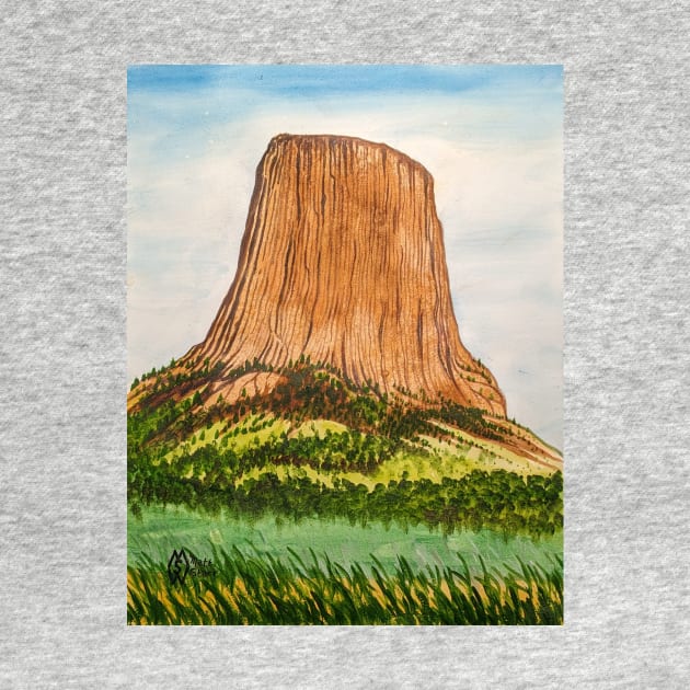 Devils Tower monument by Matt Starr Fine Art